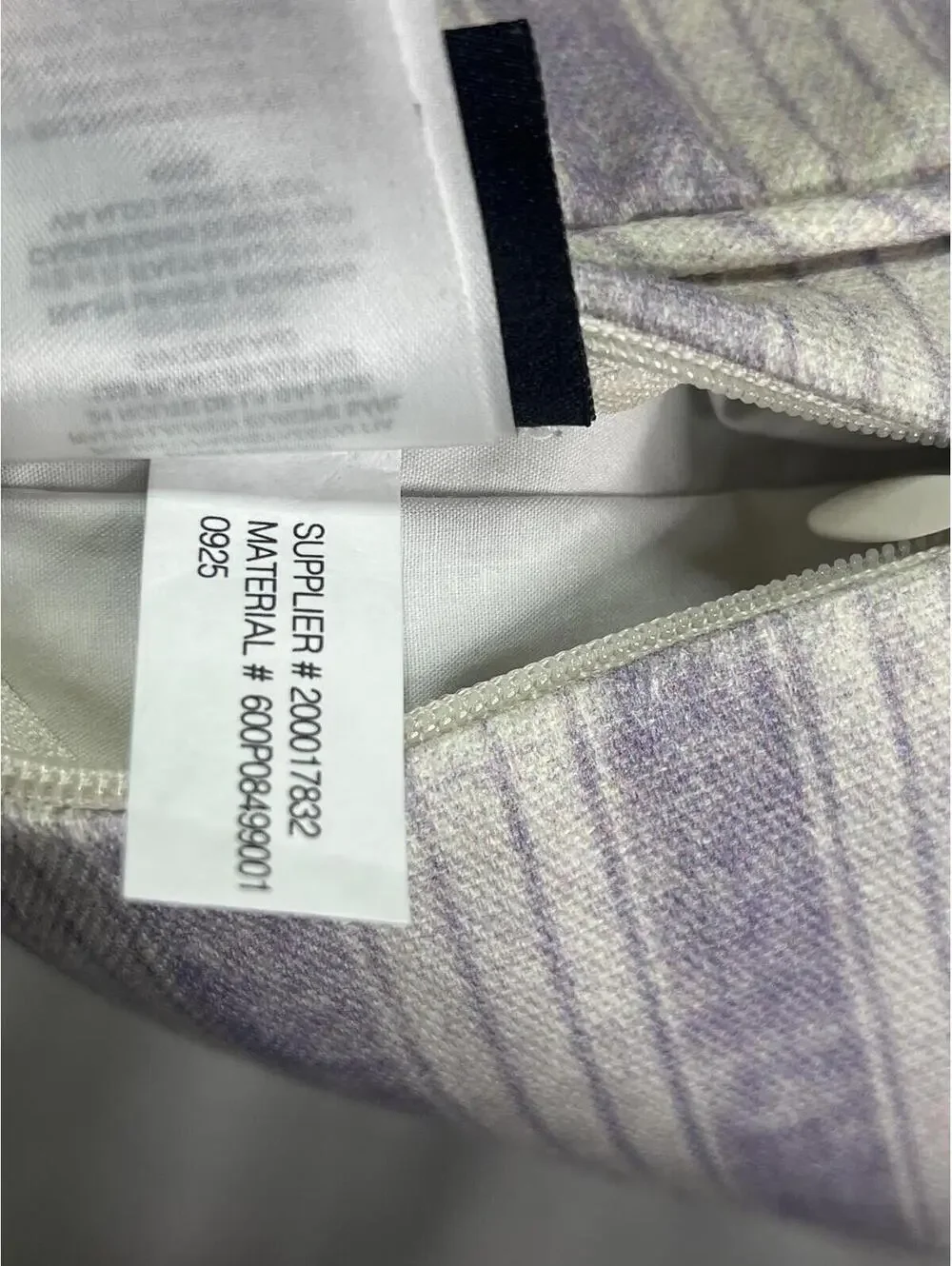Lauren Ralph Lauren Callahan Throw Pillow Lavender 15x20 Striped Indoor Decor